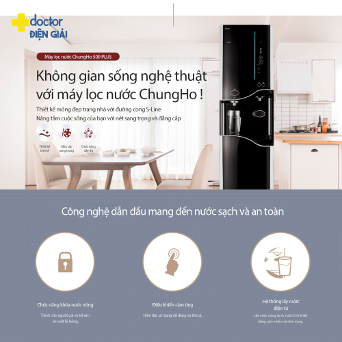 Máy lọc nước ChungHo 500 PLUS